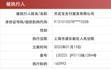 開店寶支付因服務(wù)合同糾紛成被執(zhí)行人，外包服務(wù)風(fēng)險引關(guān)注